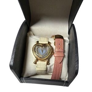 Techno X by MICHE Heart-Shaped Gold Watch